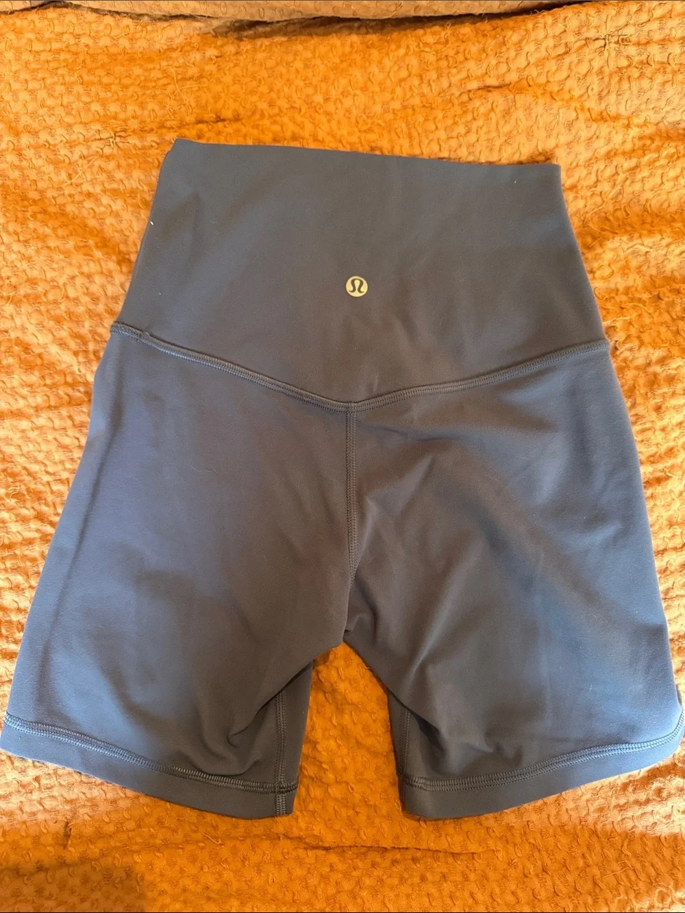 lululemon athletica Slate Gray High-Rise Bike Shorts